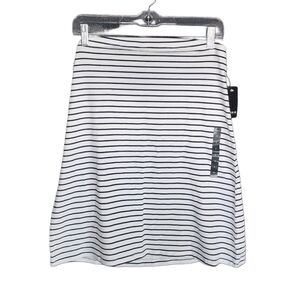 Torrid Foxy Tube Top 1X Black White Stripe Stretch Strapless Top NWT